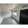 Conteneur habitable 6,00 x 3,00 m avec kitchenette, WC et douche