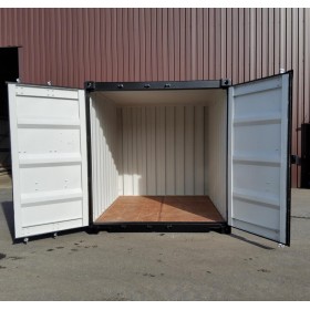 Conteneur de stockage 10 pieds – Compact, sécurisé et durable - Noir