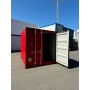 Conteneur de stockage 10 pieds – Compact, sécurisé et durable - Rouge