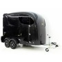 Remorque à chevaux Humbaur Maximus 2700 S noir céleri Châssis à ressorts hélicoïdaux