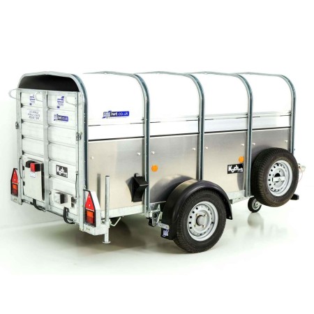 Remorque pour moutons et veaux Ifor Williams P8G 124x250cm hauteur:115 1,4t