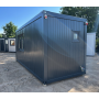 Conteneur habitable 6,00 x 2,44 avec kitchenette, WC et douche
