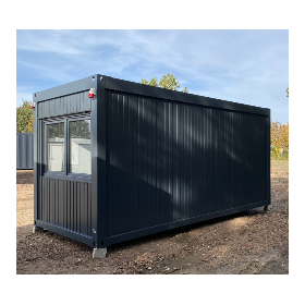 Conteneur de bureau 6,00 x 2,44 porte côté avant